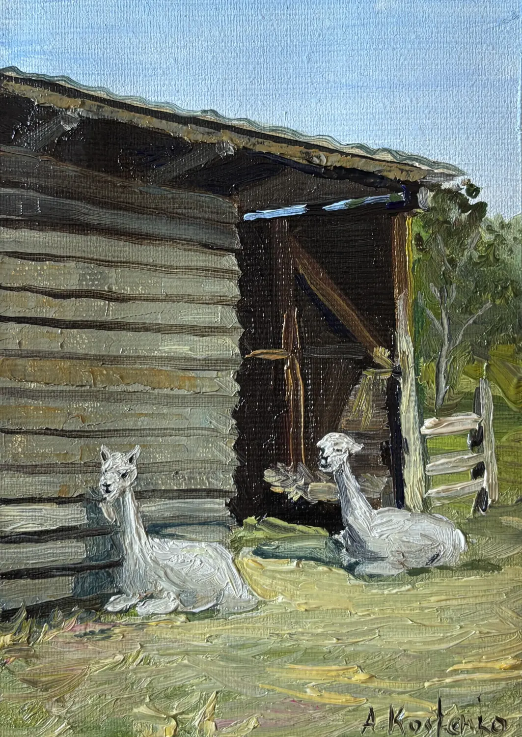 Landschaft Anastasiia Kostenko