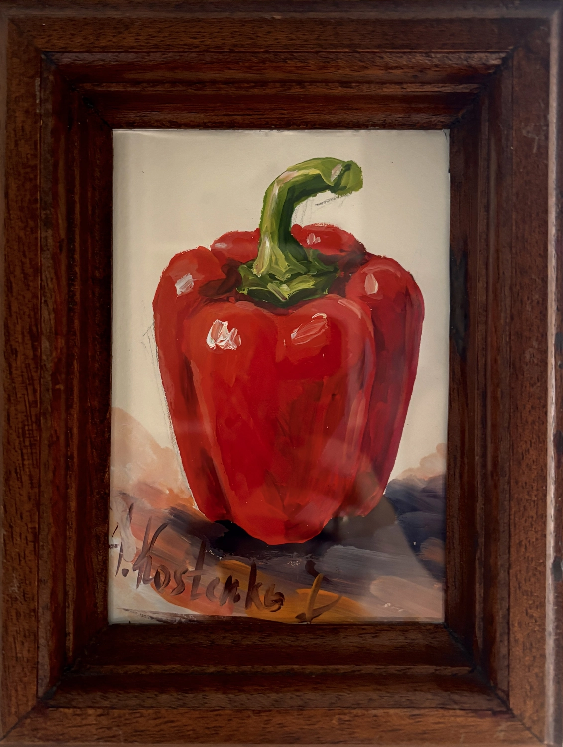 Sonnenblumengemälde Anastasiia Kostenko